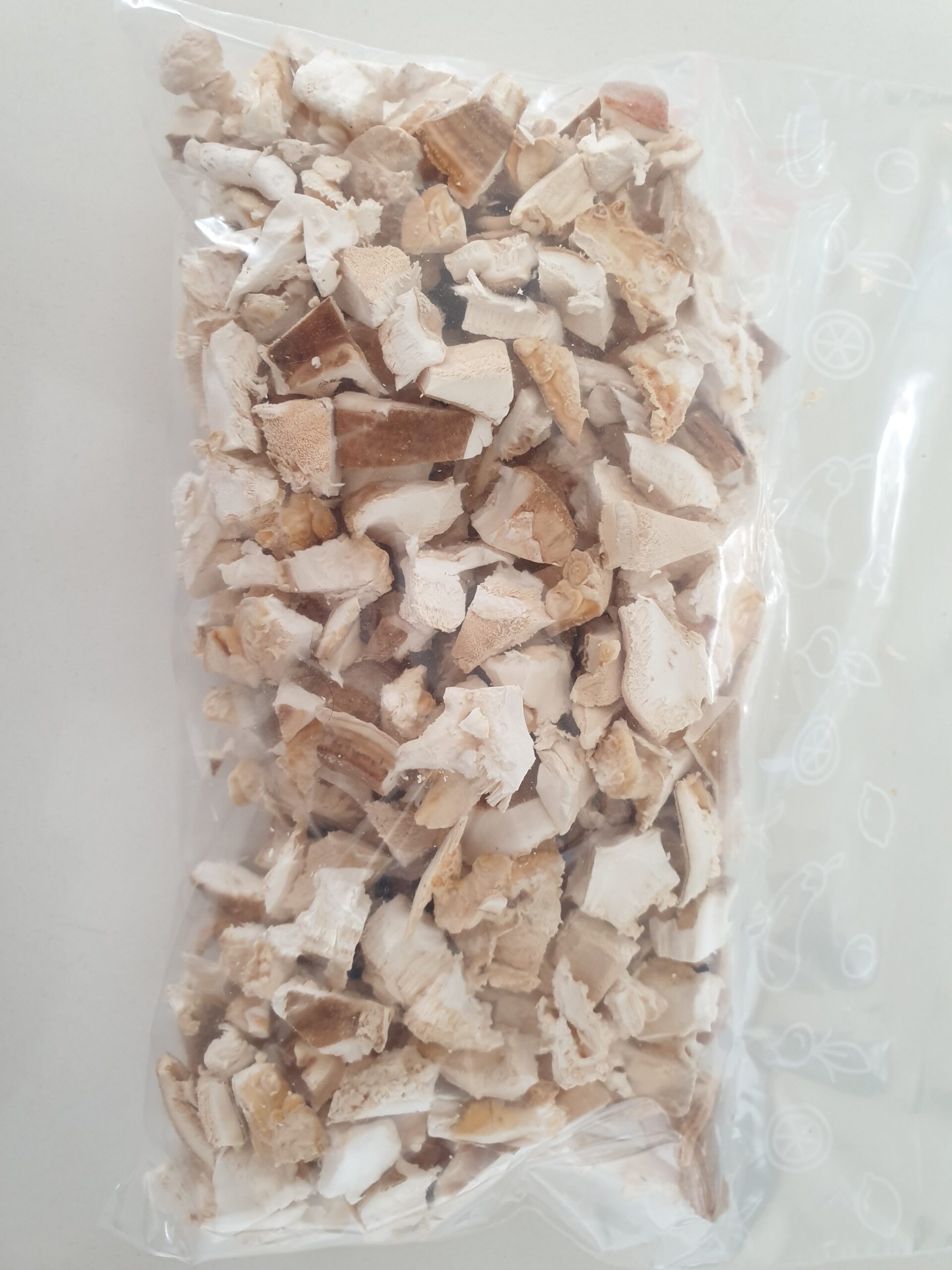 פטריית טרקי טייל לאחר ייבוש